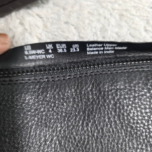 Franco Sarto Black Hand Finished Leather Knee Hi Riding Boots 6.5W Wide Calf NEW - Picture 10 of 10